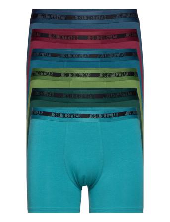 Jbs 6-Pack Fsc Tights Bamboo Boxershorts Blå JBS
