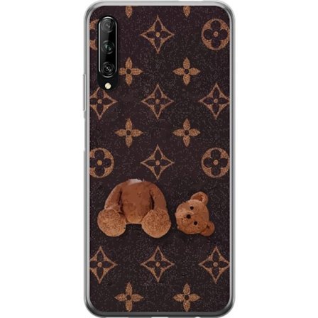 Yhteensopiva Puhelinkuori Huawei Huawei P smart Pro 2019 Graafinen monogrammikuvio, jossa taiteellisesti muotoiltu nalle