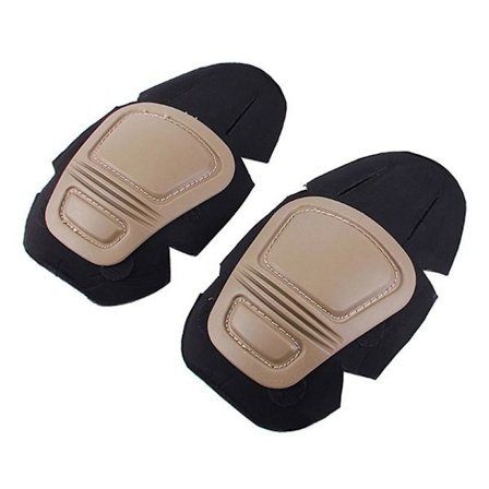 Knebeskyttere Interpolerte knebeskyttere og albuestøtte KHAKI KNEBESKYTTELSER