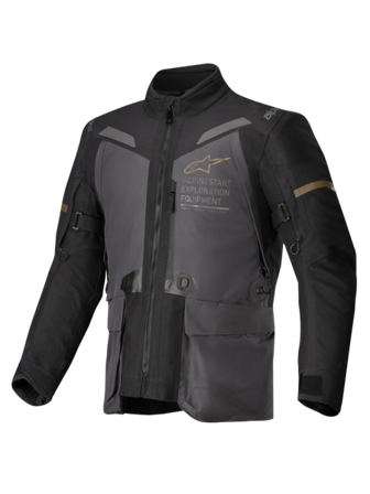 Motorjas Alpinestars St-7 2L Gore-Tex Donkergrijs/Zwart/Donker Khaki XXXL