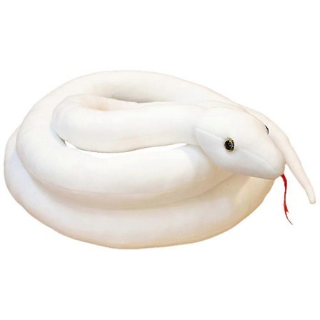 200/300 cm Simulerad Fylld Python Barnleksak Plyschdjur Ormleksak Heminredning Present till Barn och Vänner Vit 200 cm White 200cm_yux
