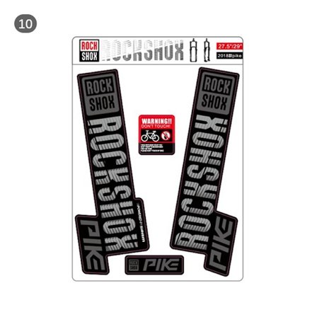 Etuhaarukkatarra Rock Shox SID Road Bike MTB Race -kilpailuun