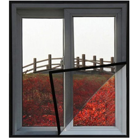 1 stk. selvklæbende myggenet til vinduer, genanvendelige vinduesnet,