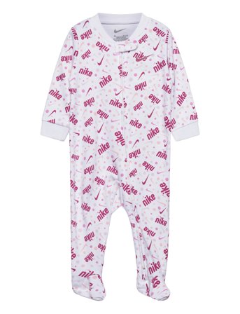 Cs-2Pk Footed Coverall White Nike