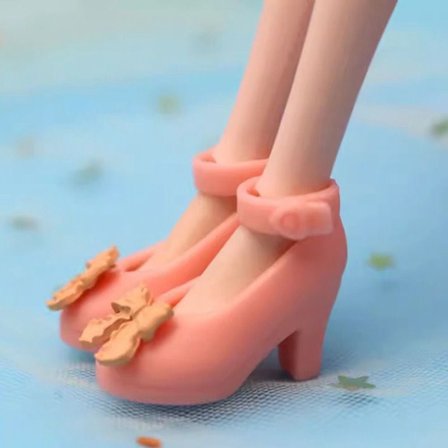 1/6 Doll Skor Högklackat Skor 3 3