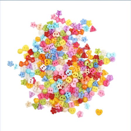 Muoviset napit Pieni nappi Suloiset koristenapit