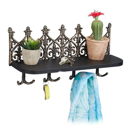 Antikt tangentbord med hylla