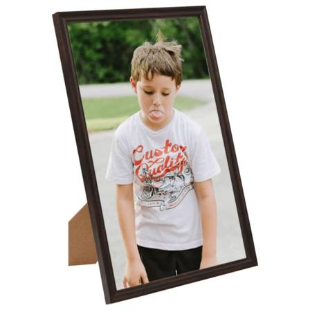 Vidaxl Fotoramar 3 St För Vägg Eller Bord Svart 70x90 Cm Mdf Svart