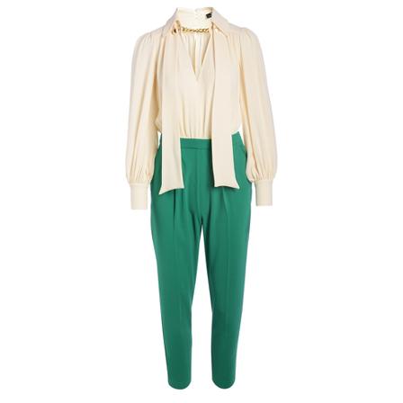 Elisabetta Franchi Jumpsuits beige, Dam, Dam, Storlek: M