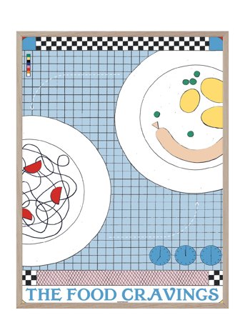 If Walls Could Talk | The Food Cravings | 70X100CM