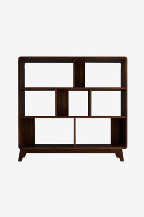 Loft24 - Bokhylle Cassie - Brun - Bokhyller - Fra Homeroom