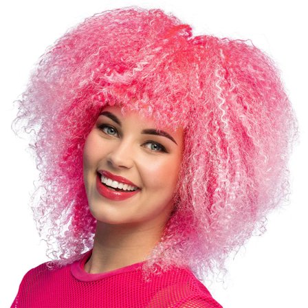Lockig Peruk Neonrosa