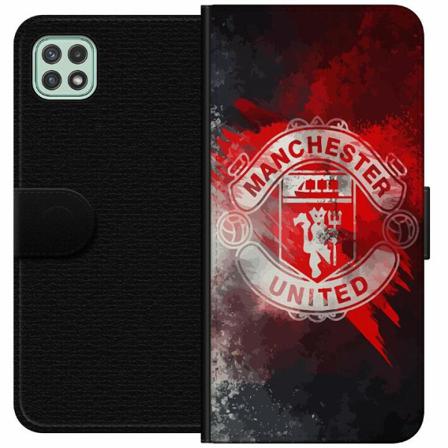 Samsung Galaxy A22 5g Plånboksfodral Manchester United Fc