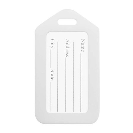 Bagage ID-etikett Bagagetag VIT