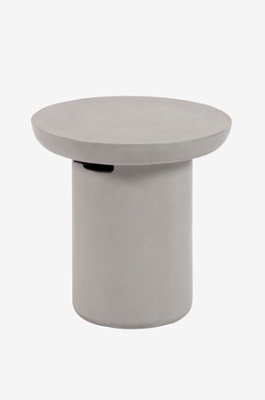 Kave Home - Bord Taimi, diameter 50 cm - Brun - Avlastningsbord - Fra Homeroom