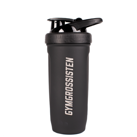 Gymgrossisten Stainless Steel Shaker Svart 900 ml