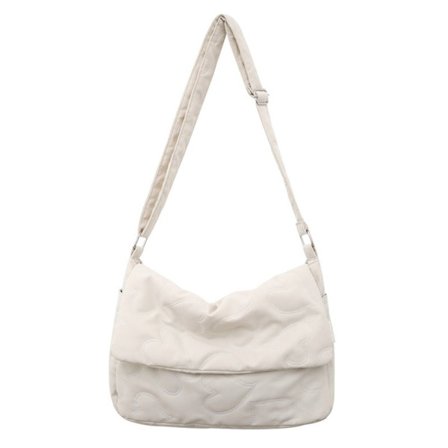 Skuldertasker Indkøbstaske HVID UDEN HANDSÆNG UDEN HANDSÆNG