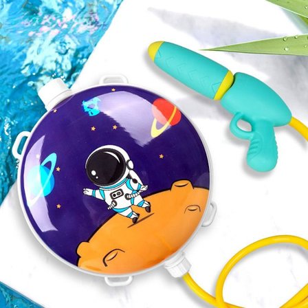 Barn vattenpistol ryggsäck 1600ml astronaut ryggsäck