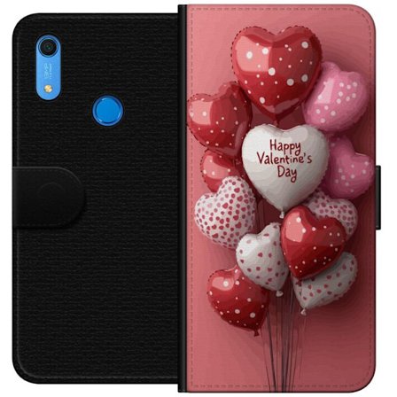 Yhteensopiva Lompakkokotelo Huawei Huawei Y6s (2019) Ystävänpäivän ilmapallot