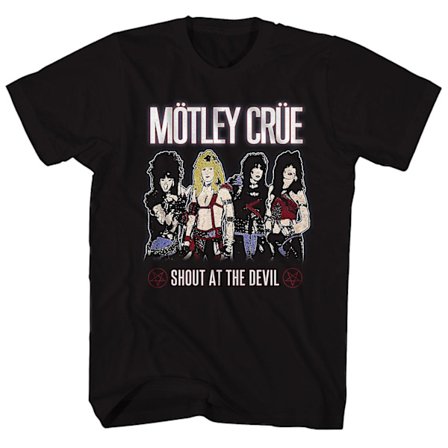 Motley Crue T-shirt Shout At The Devil Motley Crue Shirt