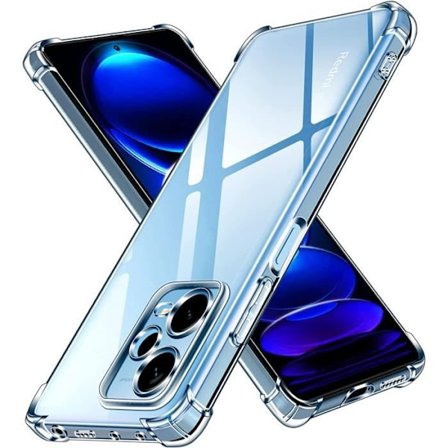 Kuori Xiaomi Redmi Note 12 PRO PLUS 5G - Redmi Note 12 PRO+ 5G - Iskunkestävä TPU Suojakuori Läpinäkyvä Phonillico