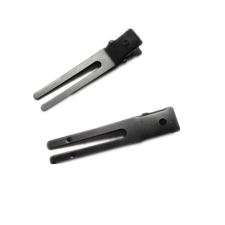 50 st Hårklämmor Dubbla Taggar B B B