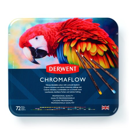 Derwent Chromaflow Färgpennor 72-set