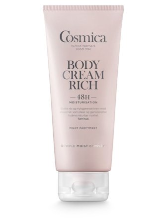 Cosmica Body Cream Rich 48 h kroppskrem med parfyme 200 ml