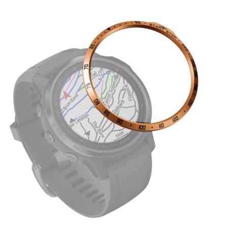 För Garmin Fenix ​​6s/6s Pro/6s Sapphire Smart Watch Steel Bezel Ring, en version