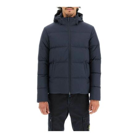 Herno, Down Coats Blauw, Heren, Maat:M,nylon