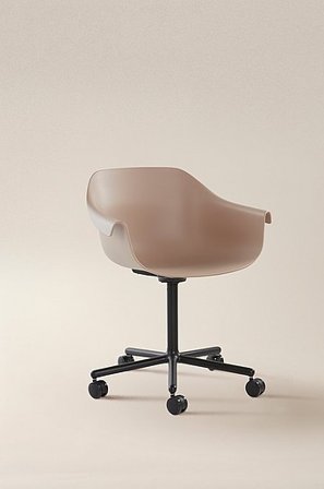 Jotex - Skrivbordsstol Aluminium - Polypropen - Polypropylen Beige WARRINGTON - Köp Stolar hos Jotex