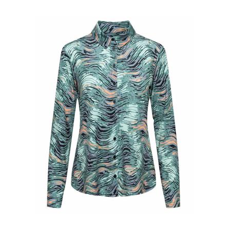 &Co Woman Shirts , Groen , Dames , Maat: XL