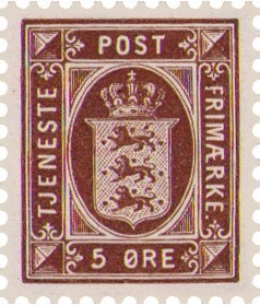 Danmark 1921-1923 - Tjenestemærke AFA 18 - Postfrisk
