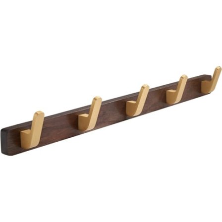 Yleinen seinälle kiinnitettävä naulakko, eteisen naulakko, metalli puu Coa