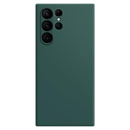 Samsung Galaxy S23 Ultra -kuori TPU Tummanvihreä