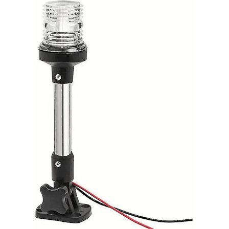 Båt Navigasjonslys Nedfellbar LED Marine Båt Ankerlys Rundt Omkring 360 Grader 4500K Rent Hvit 12 V~24V - q37