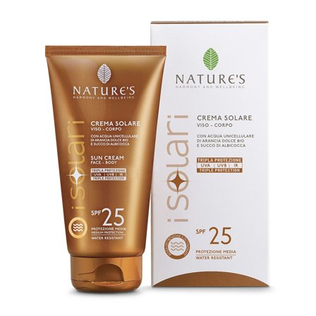 Nature's Crema Solare Viso/Corpo SPF25 150ml