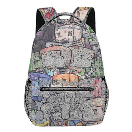 Minecraft Ryggsekker for Grunnskoleelever - Skolesekk Kolleksjon - Perfekt