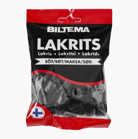 Mjuk lakrits söt 150 g