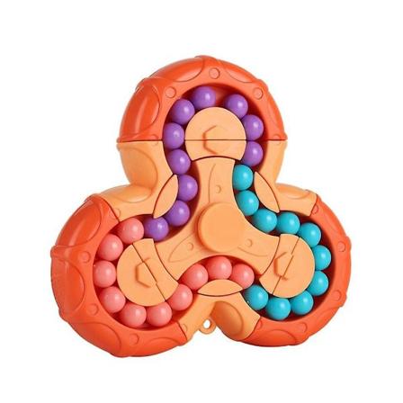 Sensorisk puslespill for voksne for å lindre angst og redusere stress - Roterende magisk bønne