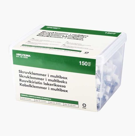 Biltema - Skruklemmer i multiboks