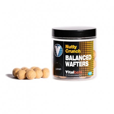 Vital Baits Nutty Crunch Wafters 18mm 100g
