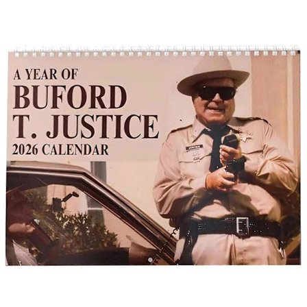 Sheriff Buford Pusser 2026 Vægkalender - True Crime & Law Enforcement Samlerudgave Hængekalender