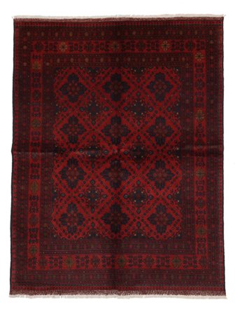 Medalionowy Mały Afgan Khal Mohammadi Dywan 152X195 Wełna