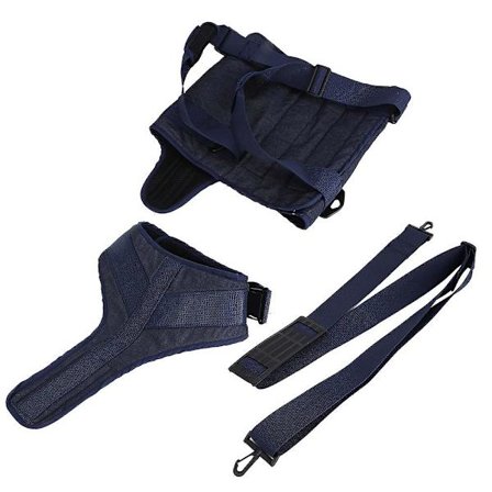 Hundelift-støtte sele - Hjælpebælte til handicappede eller skadede kæledyr (størrelse S)