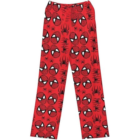 Dame og Pige Cartoon Pyjamasbukser Natøj Søde Kitty Cat Spiderman Trykt Sleepwear Loungewear Bukser