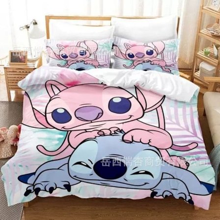 Digitaltryckt sängklädesset med flera teman (3 delar): Tar "multiversumet" in i sovrummet. Påslakan: 240*220 cm; Örngott: 50*75 cm * 2 st