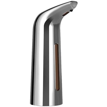 Batteridrevet Håndfri Sæbedispenser, Visuel Skala Indikator 1ML Berøringsfri Flydende Sæbedispenser Til Køkken Badeværelse Toilet Kontor Hotel, ABS