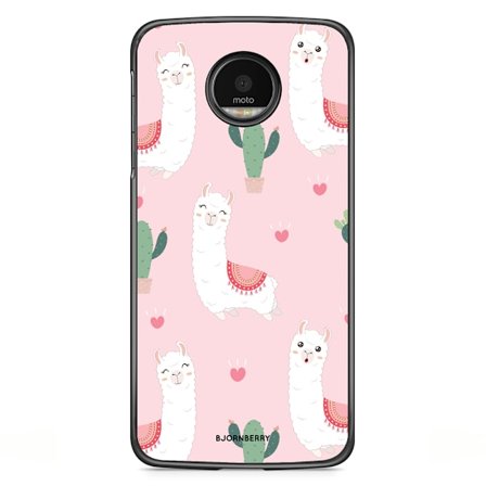 Bjornberry Skal Motorola Moto G5S Plus - Lama Mönster