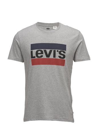 Sportswear Logo Graphic 84 Spo T-shirts Short-sleeved Harmaa LEVI ́S Men